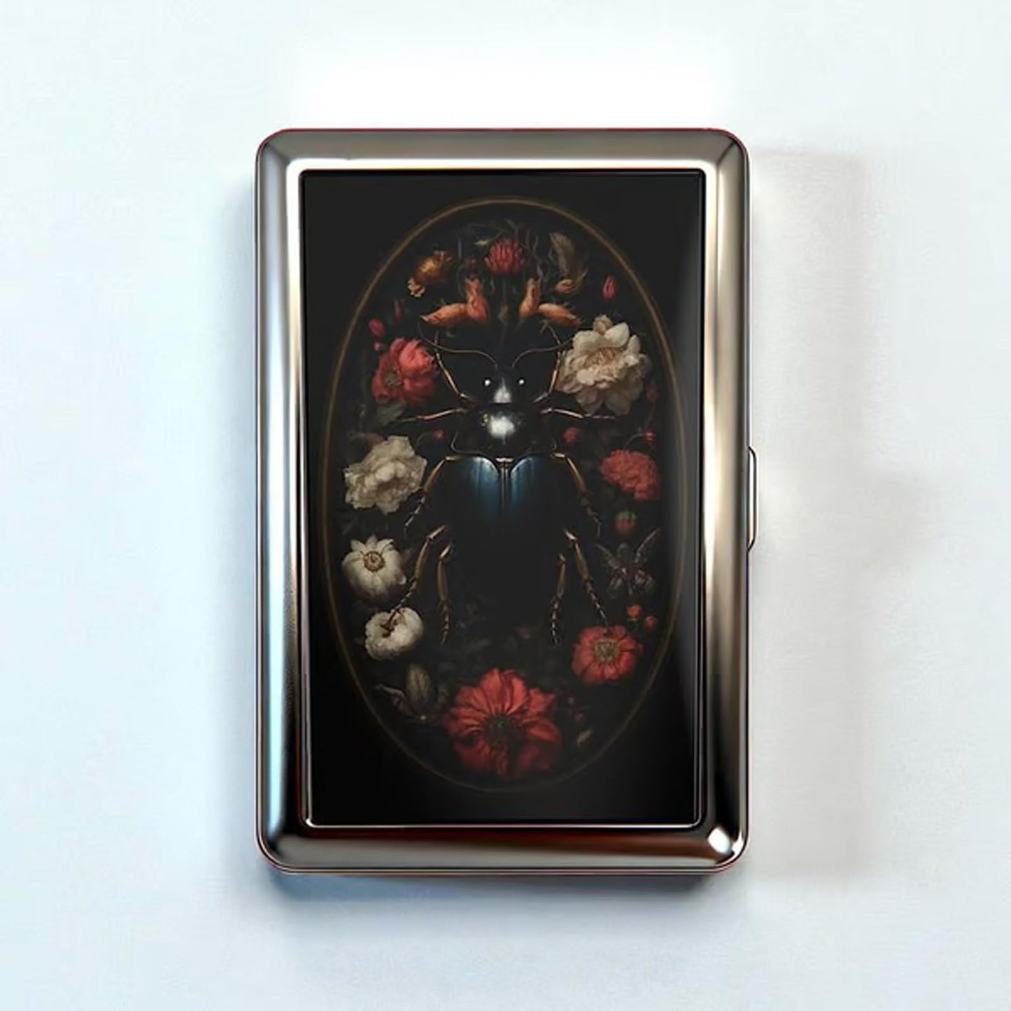 Vintage Art Deco Versatile Card & Cash Case With RFID Protection
