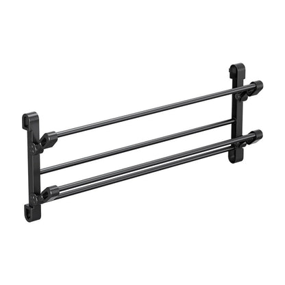 Fold-Flat Wall-Mounted Shoe Rack