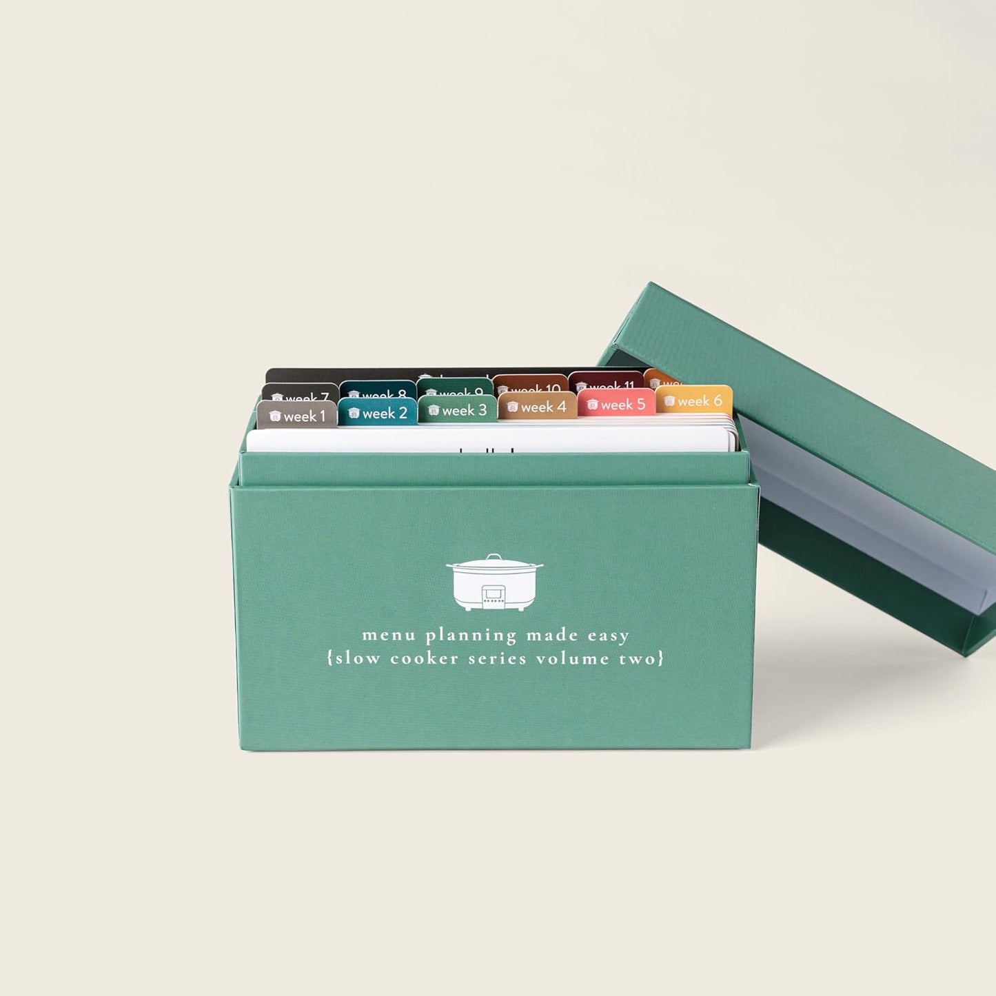 🍽️ Meal Planning Kit with 72 Photo Recipe Cards