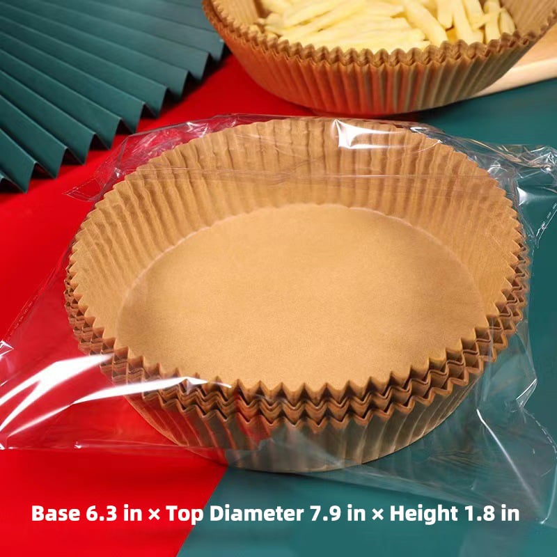 🍟 Disposable Round Air Fryer Paper Liners