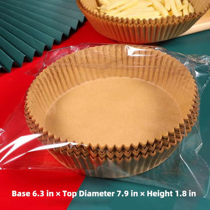 🍟 Disposable Round Air Fryer Paper Liners