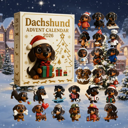 2026 Dachshund Advent Calendar 🐶✨