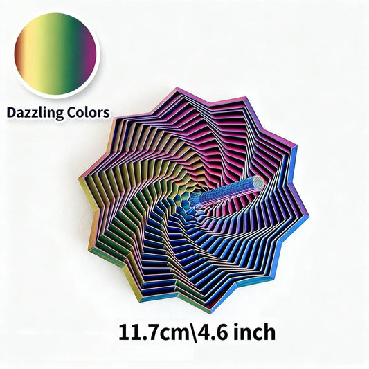 3D Printed Fidget Star – Stress Relief Whirling Toy