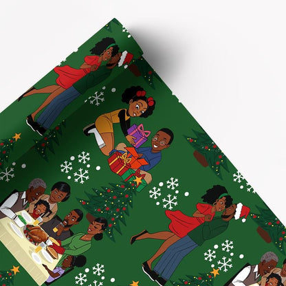 🎄⏰Christmas Flash Sales 50% OFF🎅🏾🤶🏾Christmas Wrapping paper