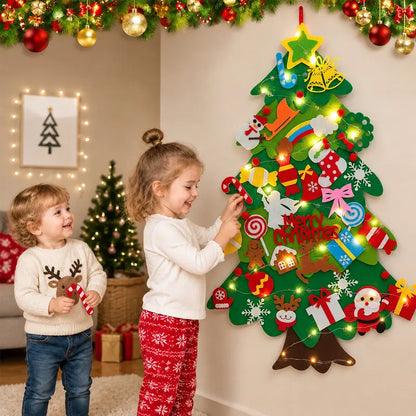 3.3FT DIY Felt Christmas Tree