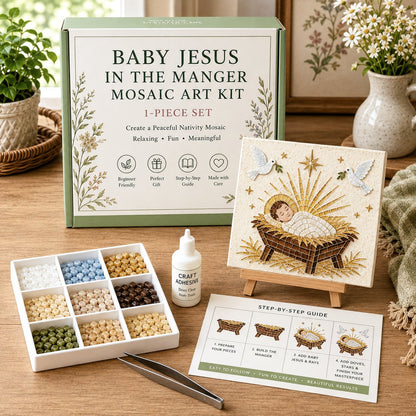 Faith-Inspired Sea Glass Art Kit – Beginner-Friendly