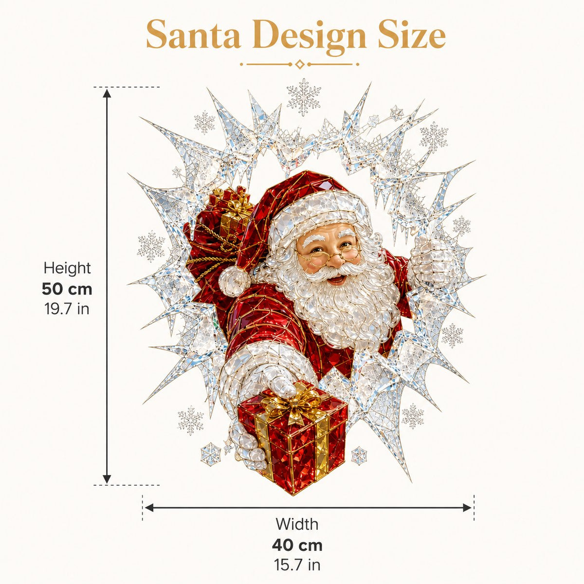 🎅🏼 2026 Christmas Window Decals