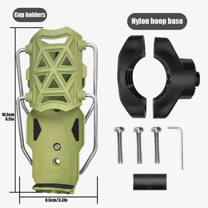 Self-Adjusting Outdoor Bottle Holder – Reinforced, Non-Slip, Auto-Lock