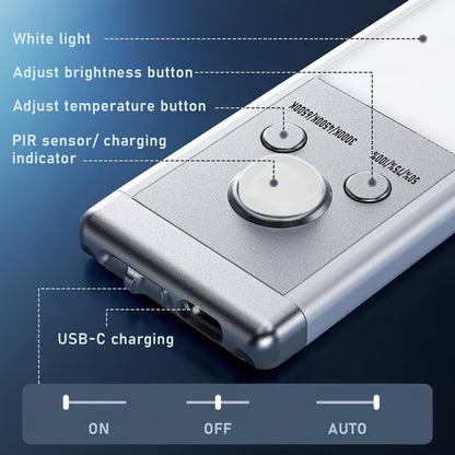 🏆Flash Sale⚡ 50K+ SOLD! Almost Gone-💥💡Under Cabinet Lights-52LED Motion Sensor Night Light Indoor