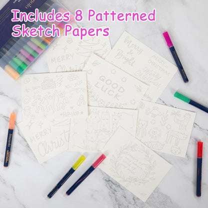 Outline Shimmer Markers