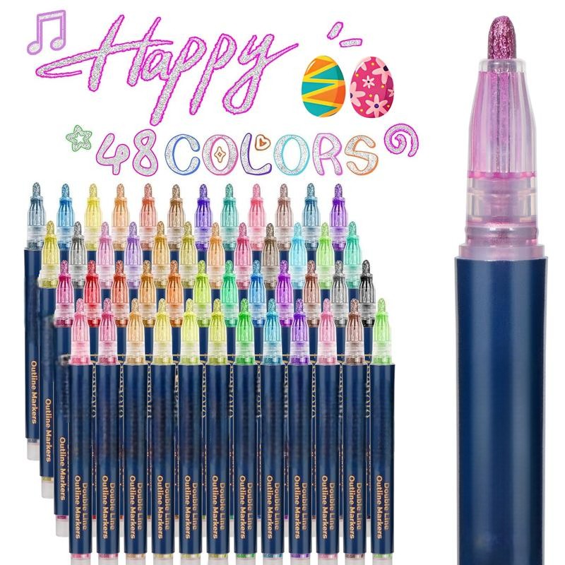 Outline Shimmer Markers