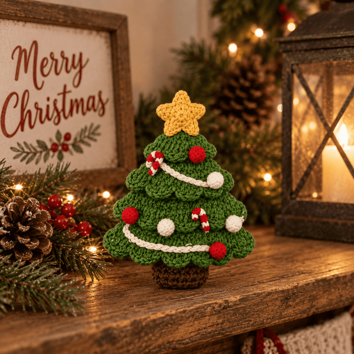 🎄 Handmade Crochet Christmas Ornaments