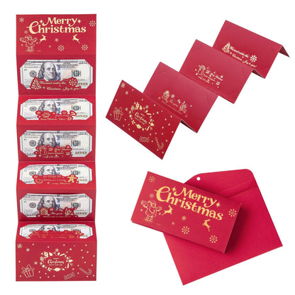 🏆Flash Sale⚡ 50K+ SOLD! 🎅💸Christmas Cash Gift Envelope– A creative way to give cash this Christmas!