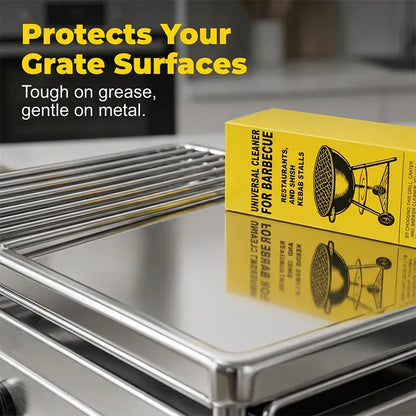 🧽 Heavy-duty BBQ cleaner – dissolves carbon, grease, and baked-on grime!