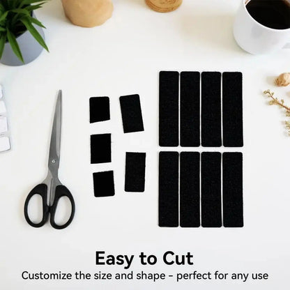 Heavy Duty Waterproof Double Sided Hook and Loop Strips for Wall Decor