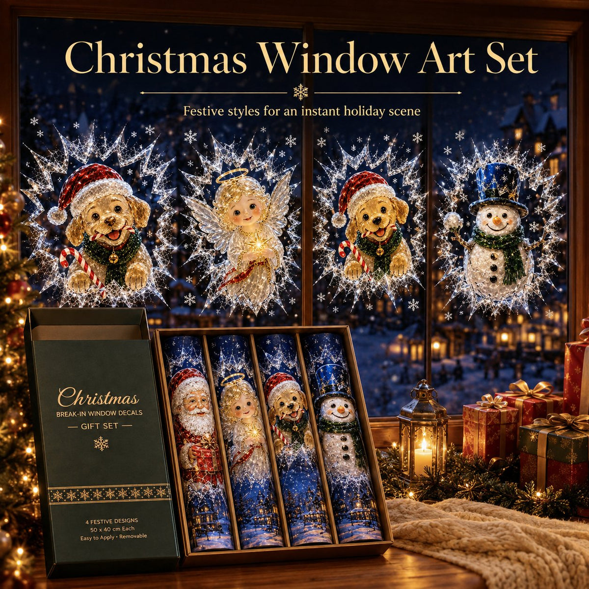 🎅🏼 2026 Christmas Window Decals