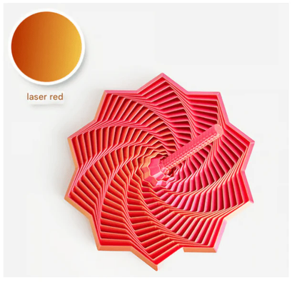 3D Printed Fidget Star – Stress Relief Whirling Toy