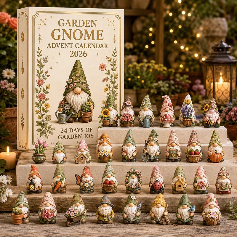 🧙 Gnome Advent Calendar 2026 – 24 Days of Whimsical Holiday Surprises 🎁✨