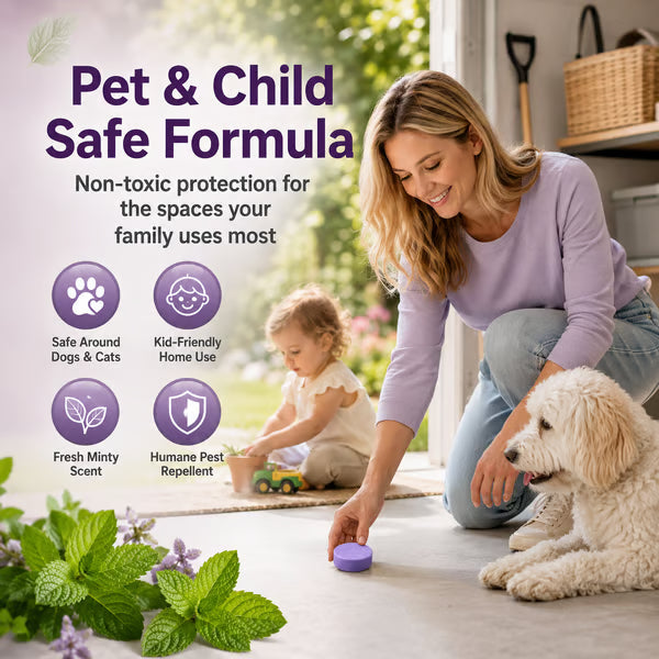 Pet and child safe pest repellent formula