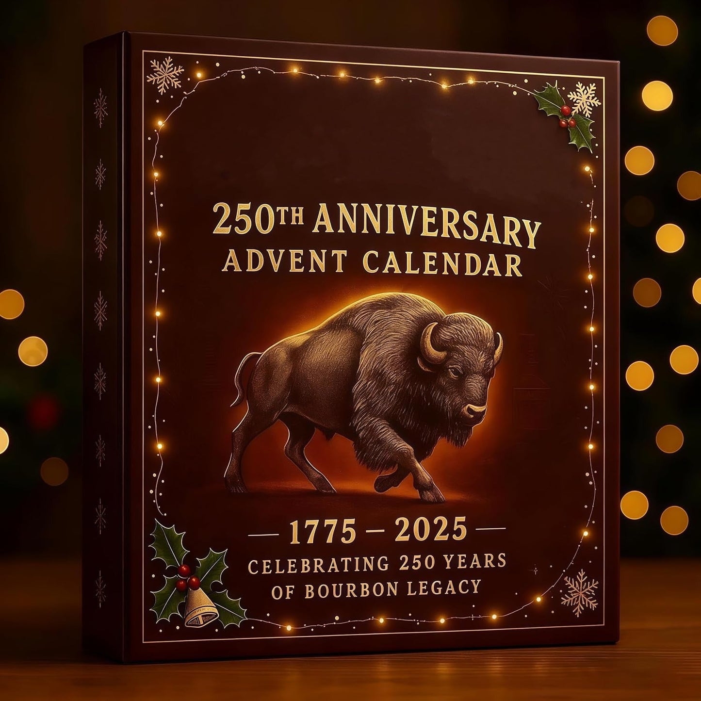 2025 Mini Whiskey-Inspired 3D Christmas Calendar