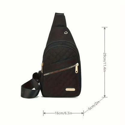 Small Crossbody Sling Bag – Lightweight Travel Daypack