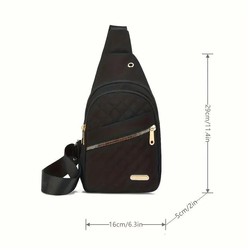 Small Crossbody Sling Bag – Lightweight Travel Daypack