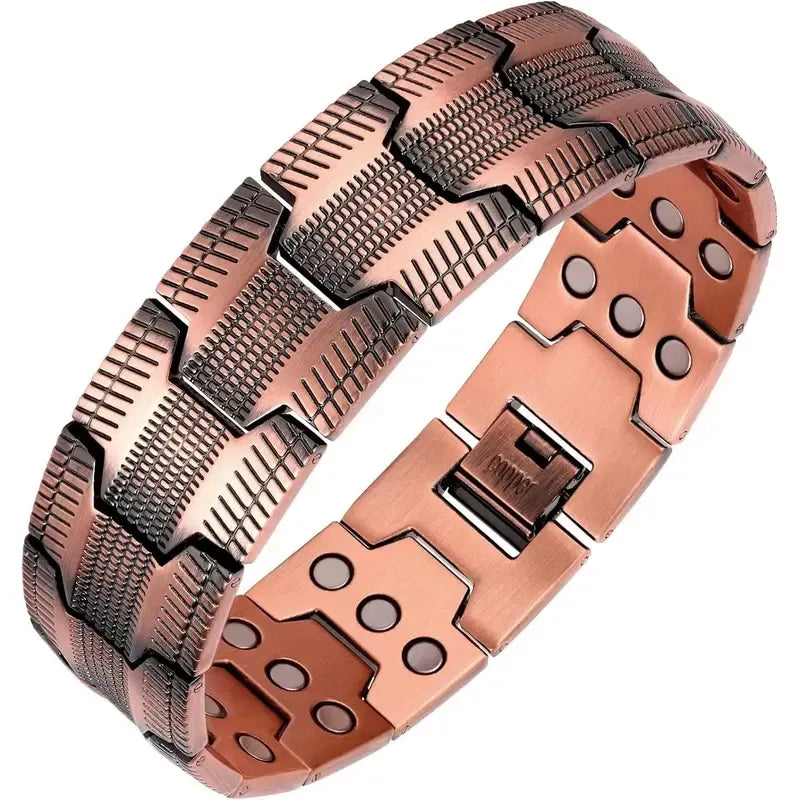 Copper magnetic bracelet--Relieve fatigue and promote blood circulation