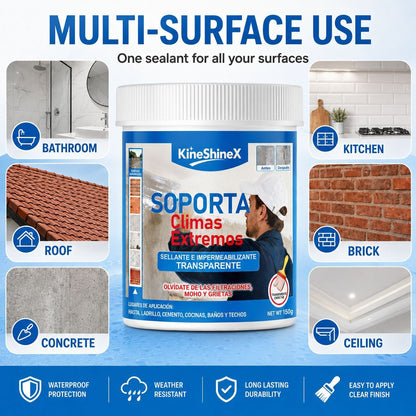 Transparent Waterproof Sealant – Flexible Crack Repair for Roofs, Walls & Tiles