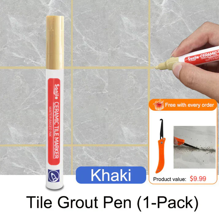 Anti-Mould & Waterproof Joint Pen for Ceramic Tiles!