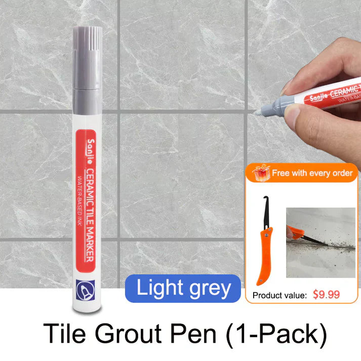 Anti-Mould & Waterproof Joint Pen for Ceramic Tiles!
