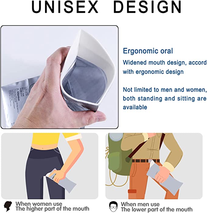 🔥700ML Portable Travel Pee Bags