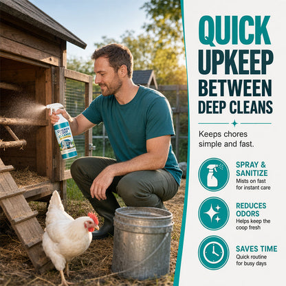 Chicken Coop Cleaner Spray