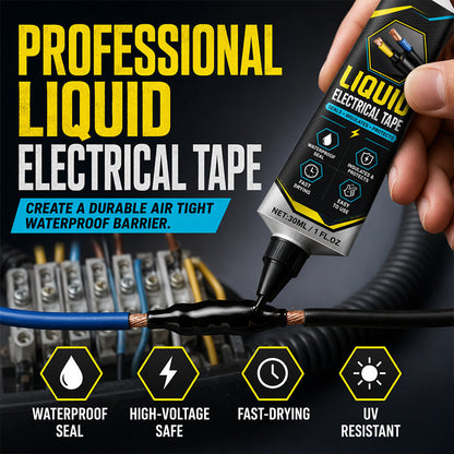 Waterproof shield, high-voltage insulation, one coat, stays flexible & safe