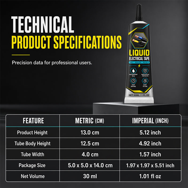 Waterproof shield, high-voltage insulation, one coat, stays flexible & safe