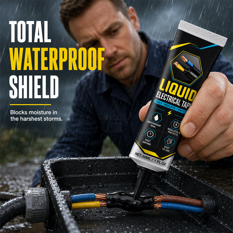 Waterproof shield, high-voltage insulation, one coat, stays flexible & safe