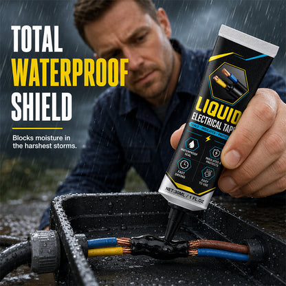 Waterproof shield, high-voltage insulation, one coat, stays flexible & safe