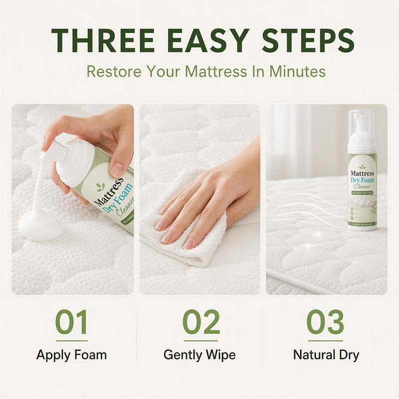 No-Rinse Mattress & Upholstery Foam Cleaner