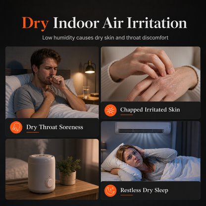 💨 Fireplace Flame Humidifier – Aromatherapy Diffuser, Music Sync Light & Whisper Quiet