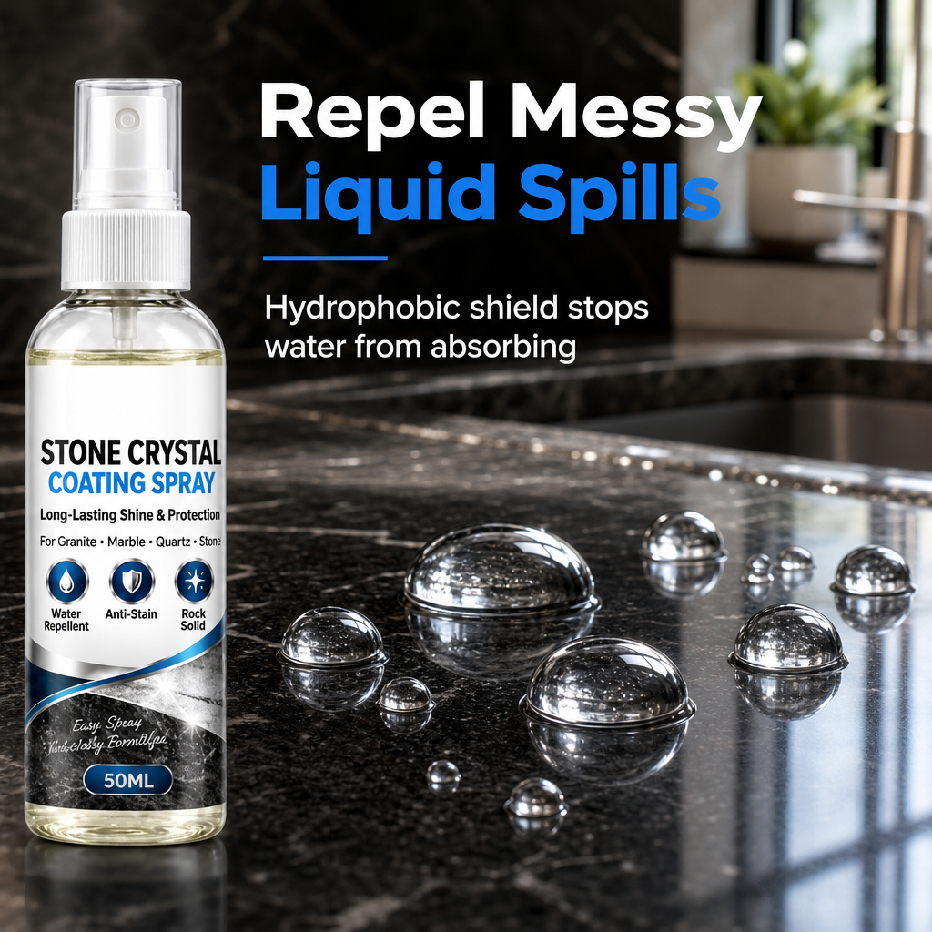 ✨ Stone Sealer Spray for Marble & Granite Countertops