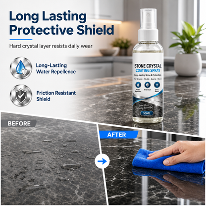 ✨ Stone Sealer Spray for Marble & Granite Countertops