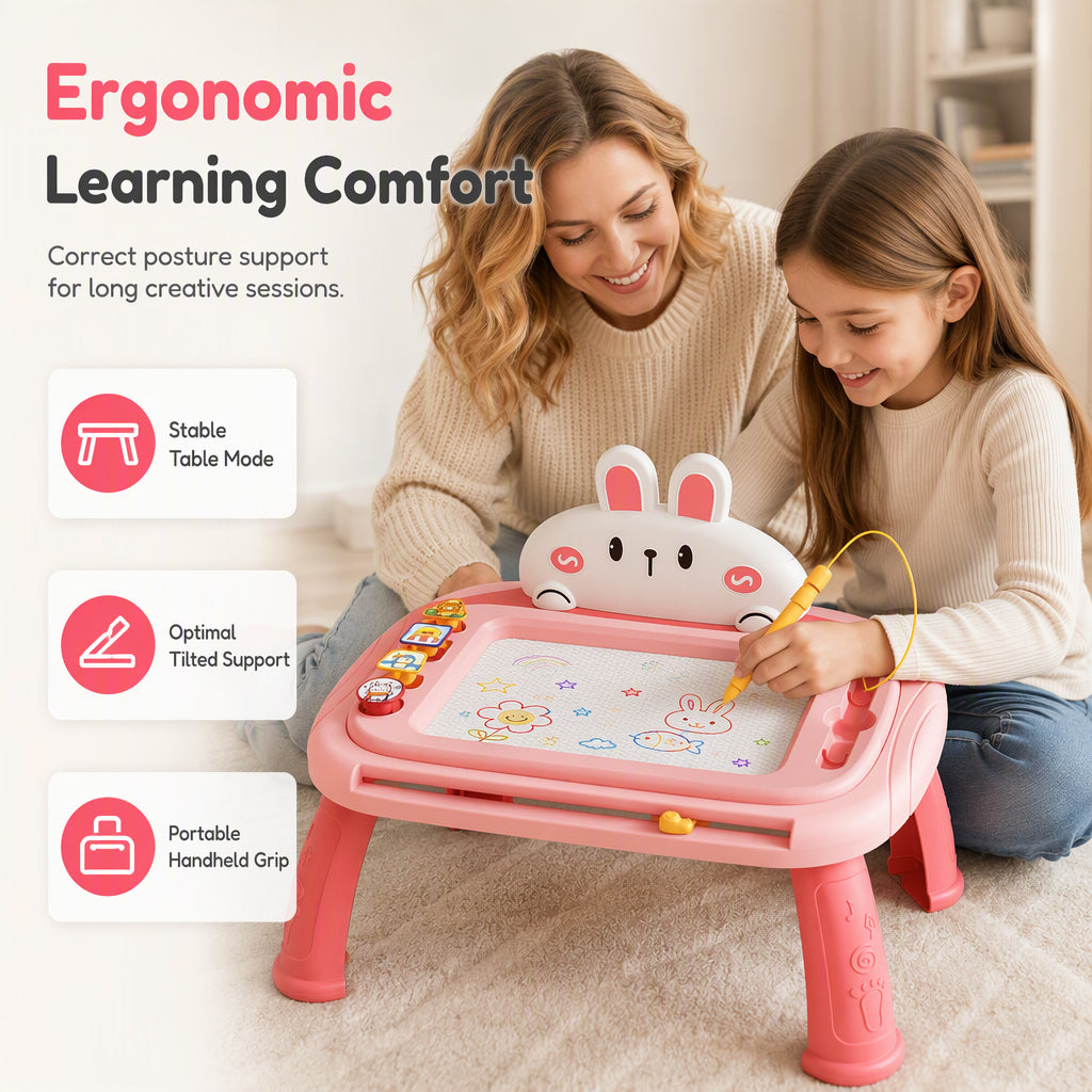 🎨4-in-1 Kids’ Magnetic Drawing Board