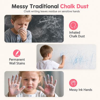 🎨4-in-1 Kids’ Magnetic Drawing Board