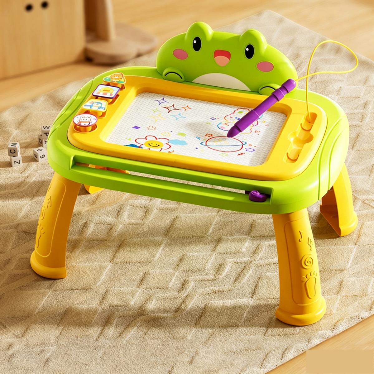 🎨4-in-1 Kids’ Magnetic Drawing Board