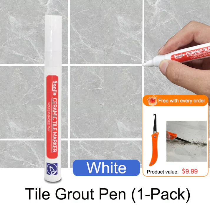 Anti-Mould & Waterproof Joint Pen for Ceramic Tiles!